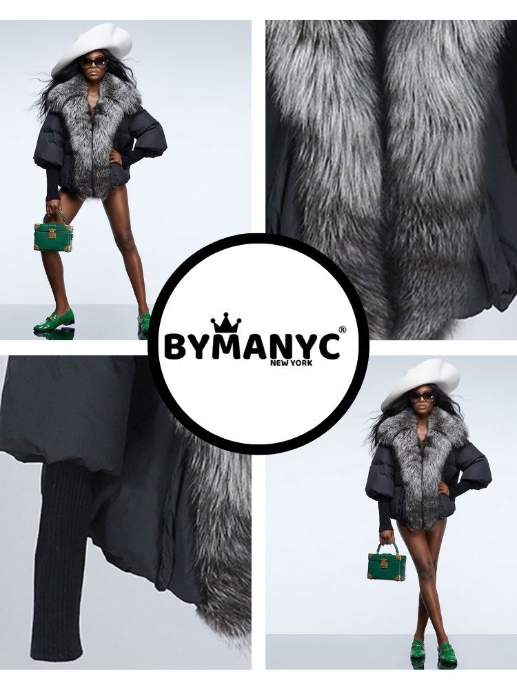 Women's Luxury Puffer Jacket ASPEN New Collection Prêt-À-Porter BYMANYC ® New York