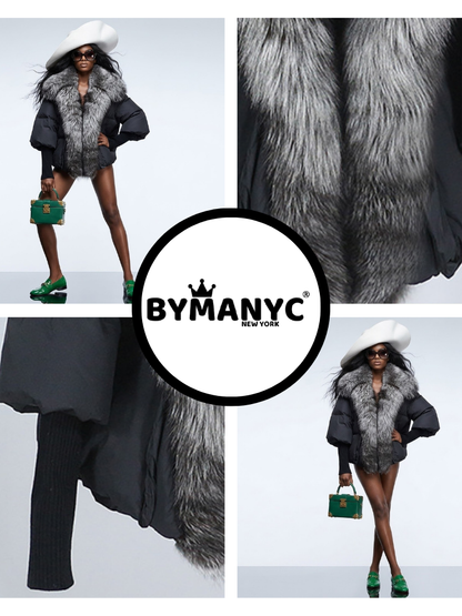 Women's Luxury Puffer Jacket ASPEN New Collection Prêt-À-Porter BYMANYC ® New York