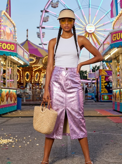 Women's Skirt NOLITA Tiered Romance Collection - Los Angeles BYMANYC New York