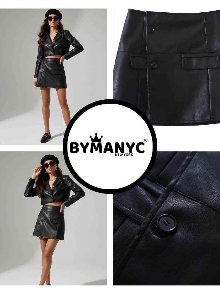 Women's Skirt and Jacket Set HARLEM NYFW New Colecction BYMANYC ® New York