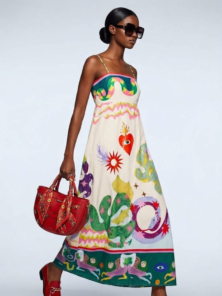 Women's Summer Maxi Dress EAST VILLAGE | BYMANYC ® New York