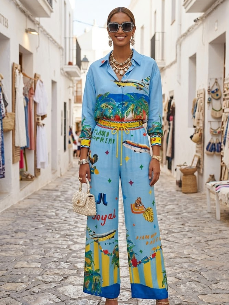 Women's Summer Set IBIZA SALINAS - BYMANYC ® New York