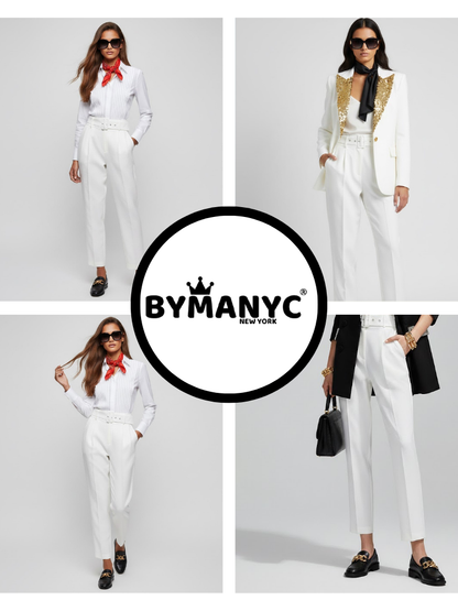 Women's Trousers Upper East Side NYFW New Colecction BYMANYC ® New York