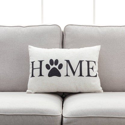 Home and Dog Throw Pillow - Set of 2