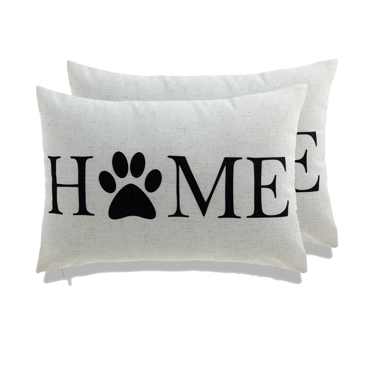 Home and Dog Throw Pillow - Set of 2