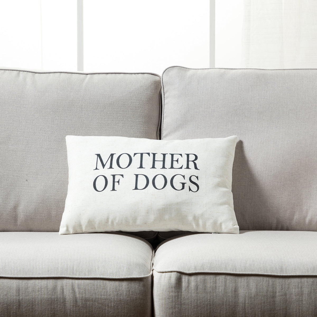 Home and Dog Throw Pillow - Set of 2
