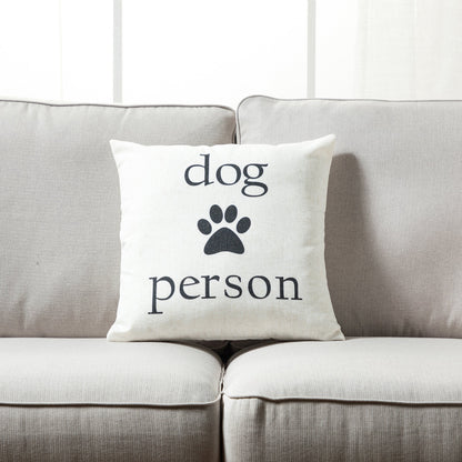 Home and Dog Throw Pillow - Set of 2