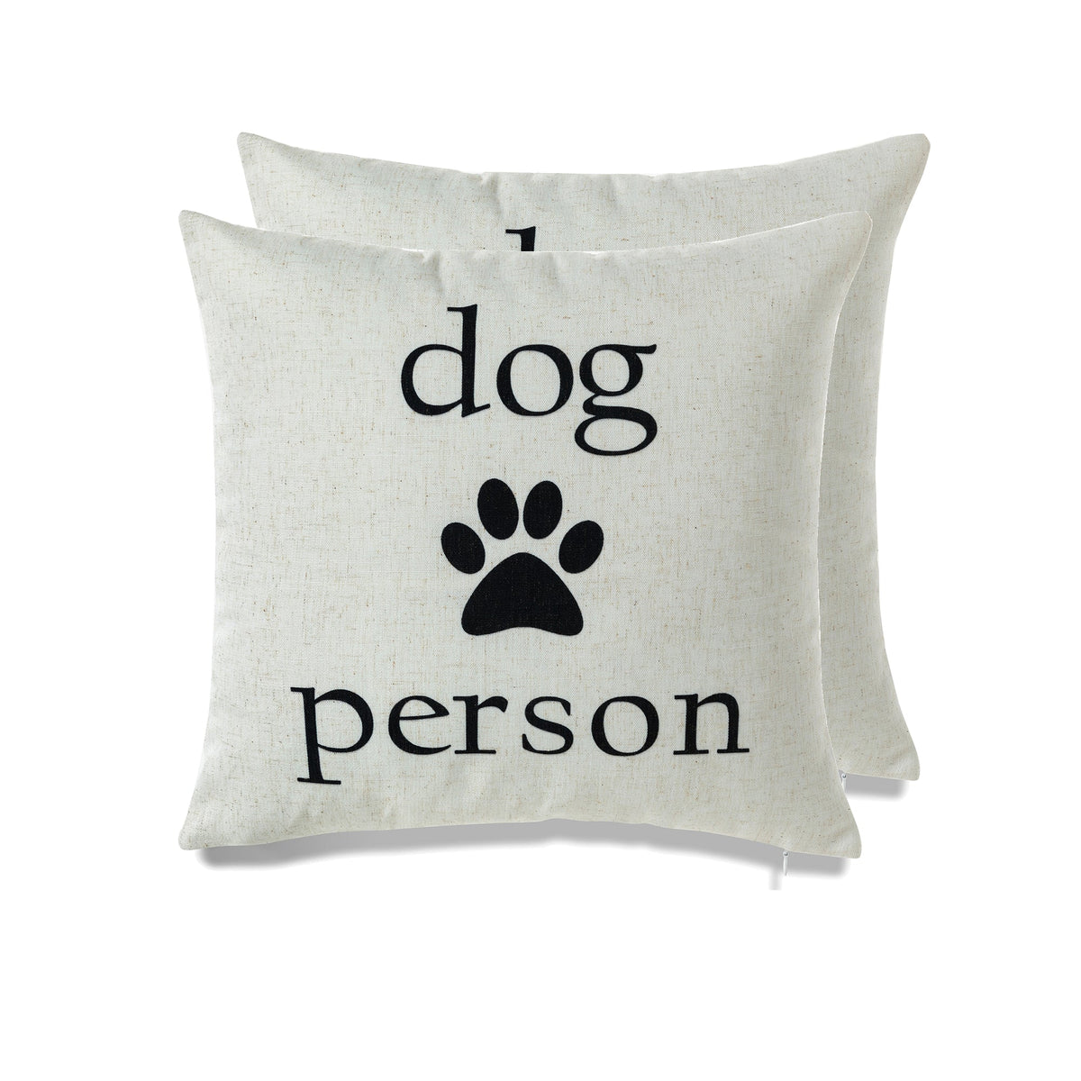 Home and Dog Throw Pillow - Set of 2