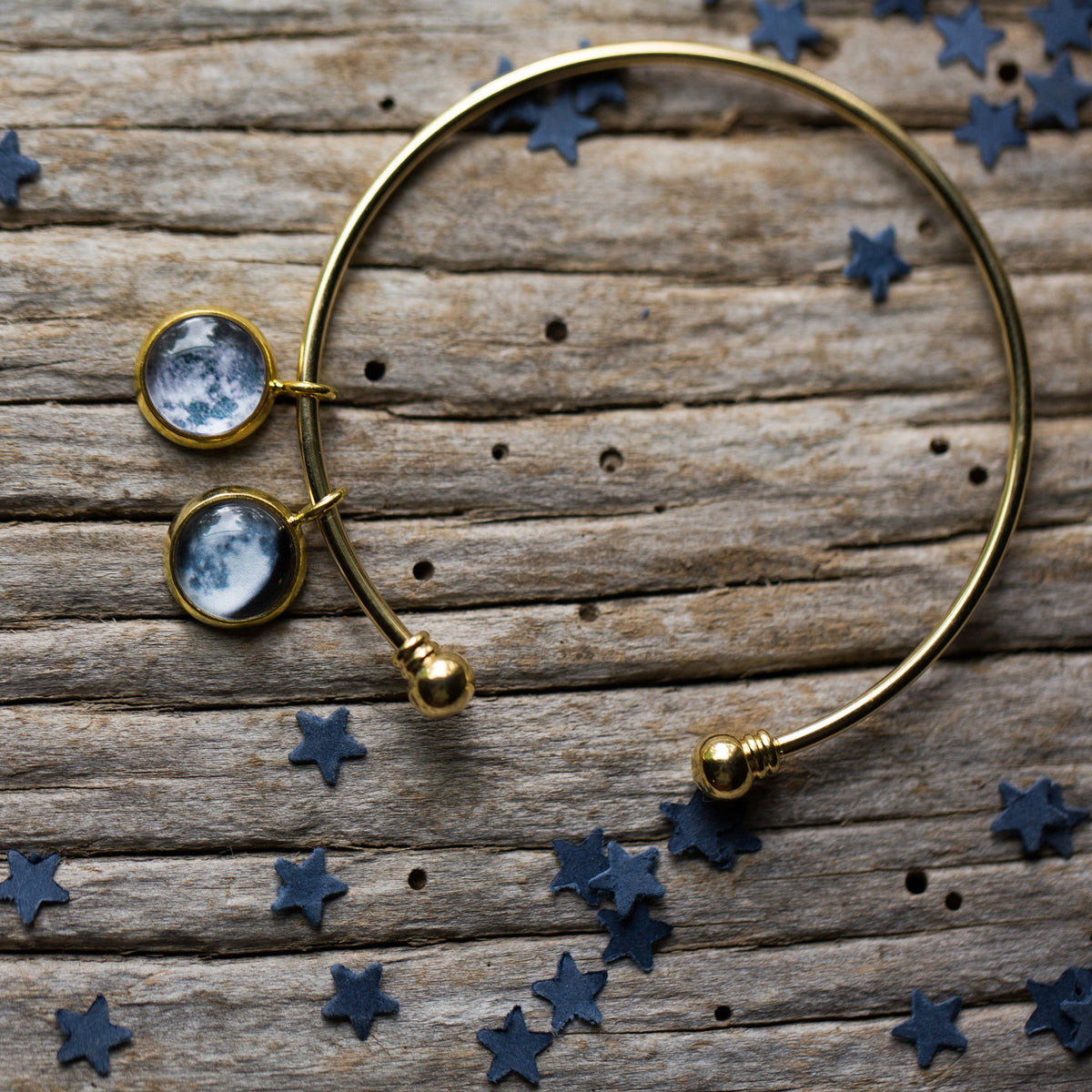 Custom My Moon Charm - Bracelet Sold Separately, Charm Only