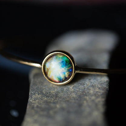 CLEARANCE Galaxy Stackable Bangle in Gold or Silver