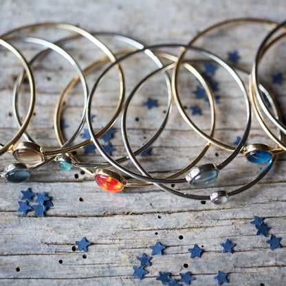 CLEARANCE Solar System Stacked Bangle Set