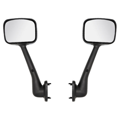 Chrome Hood Mirrors Compatible With Freightliner Cascadia 2008-2016 Pair