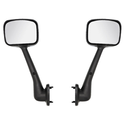Chrome Hood Mirrors Compatible With Freightliner Cascadia 2008-2016 Pair