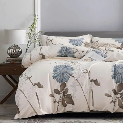 Haoyijia Big  Flower Duvet Cover Twin