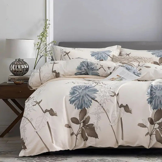 Haoyijia Big  Flower Duvet Cover Twin