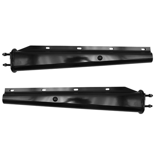Universal 30' Black Straight Spring Loaded Mud Flap Hanger