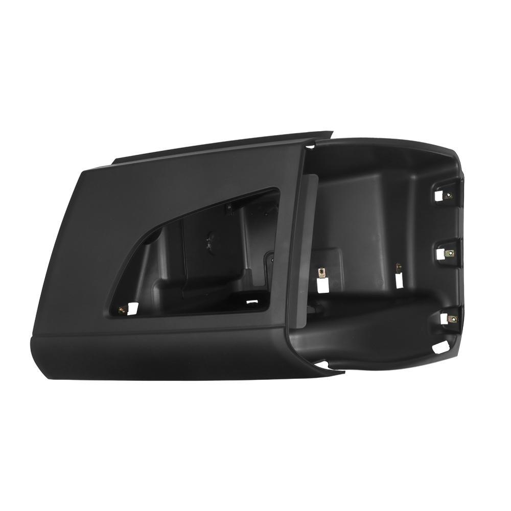 Black Corner Bumper Compatible With 2018+ Volvo VNL With Fog Light Hole Driver Side