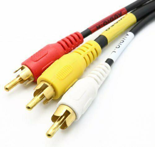 6 Ft RCA Video/ Audio Cables