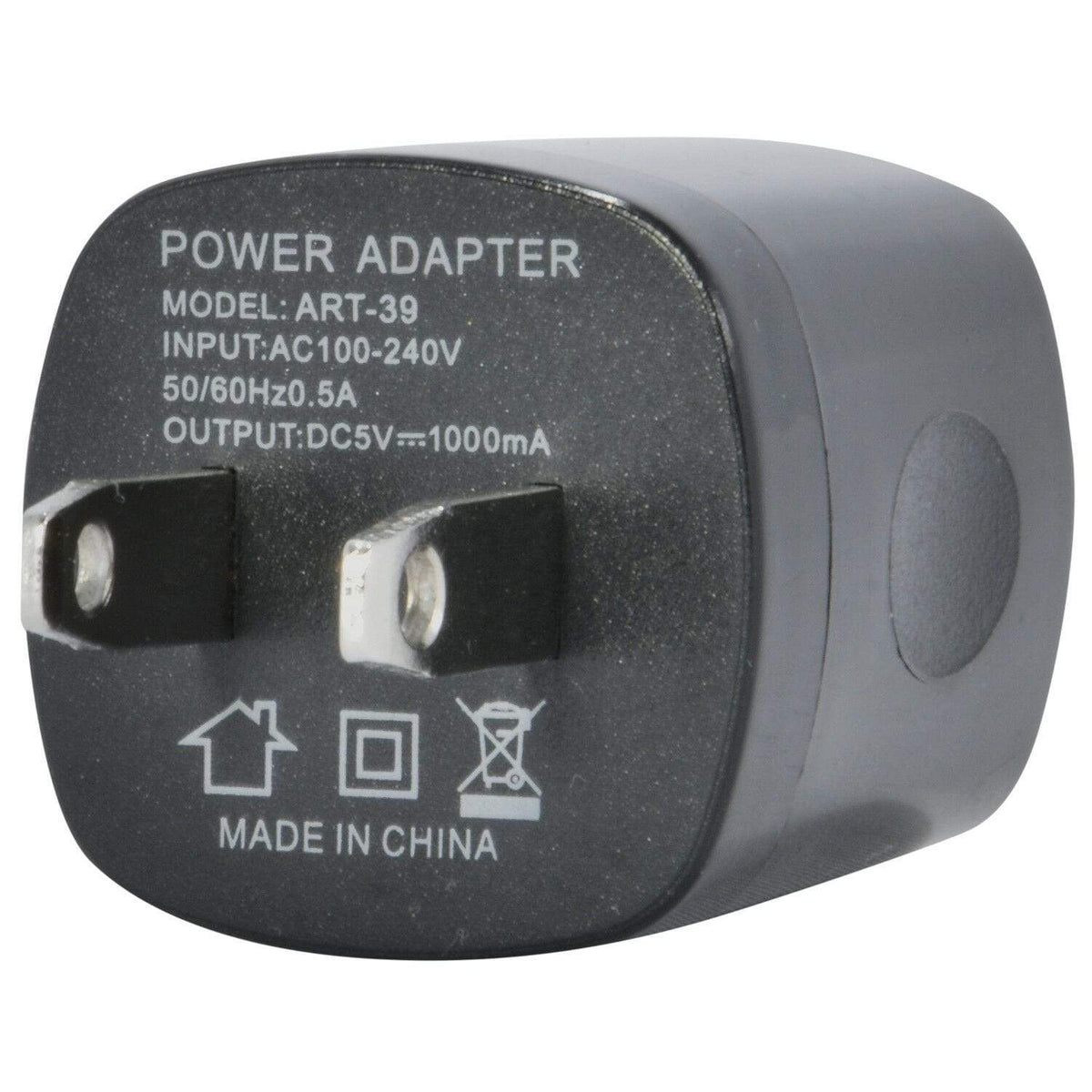 USB Wall Charger- White or Black