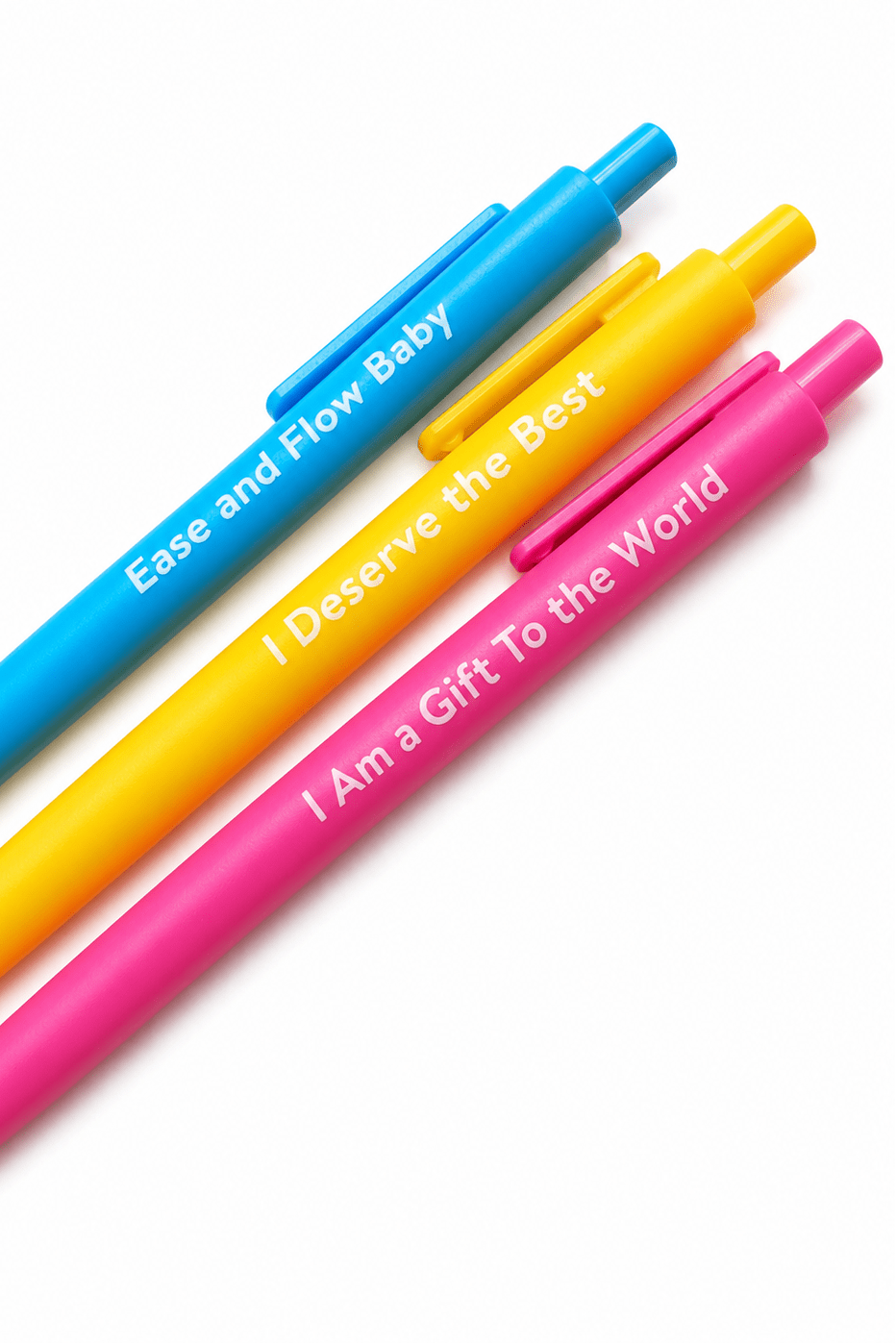 Affirmation Pens for Positive Self-Talk (3-Pack)