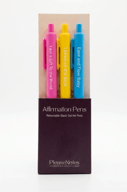 Affirmation Pens for Positive Self-Talk (3-Pack)
