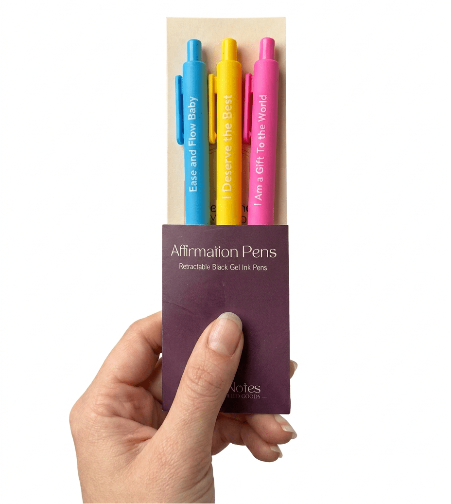 Affirmation Pens for Positive Self-Talk (3-Pack)