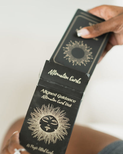 Aligned Guidance Affirmation Cards for Building Intuition and Connection