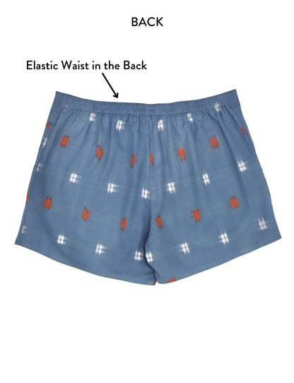 Azure Wash Organic Cotton Shorts