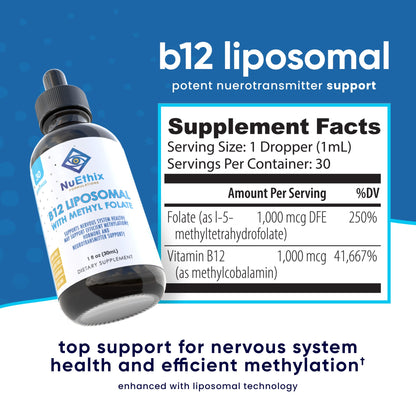 B12 Liposomal With Methyl Folate