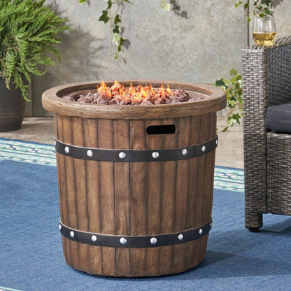 ROUND 25' MGO FIRE PIT - 40 000 BTU
