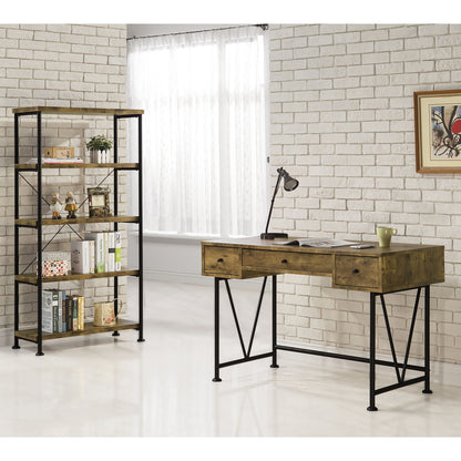 Avon Rustic Nutmeg 2-piece Computer Desk and Bookcase