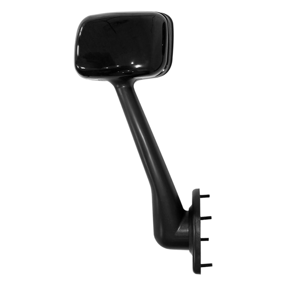 Black Hood Mirrors Compatible With Freightliner Cascadia 2008-2016 Passenger Side