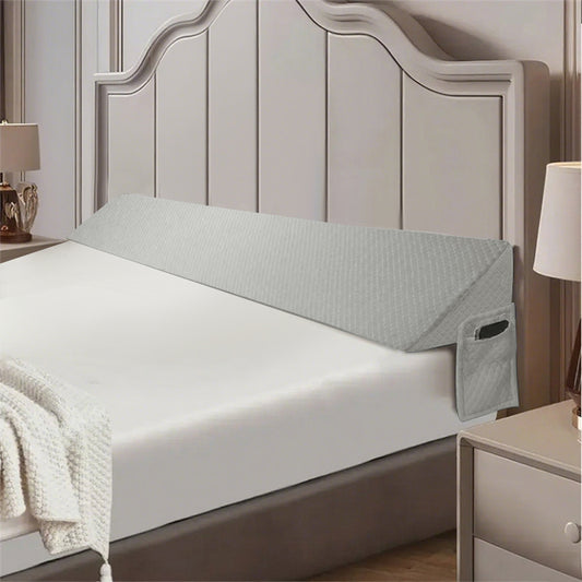 Air layer fabric gap pillow(grey)Diamond-shaped pocket99*24.5*15cm