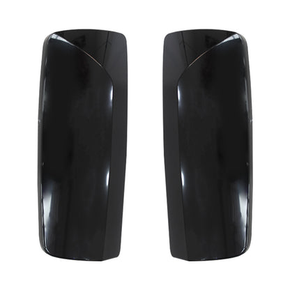 Black Door Mirror Covers Compatible With Volvo VNL/VNM 2Pcs