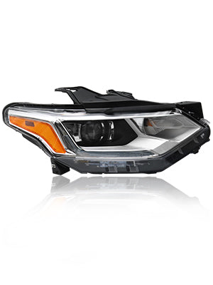 HID Headlight Assembly Fit For Chevy Traverse LED DRL Head Lamps Projector OE Style Xenon Headlamp 2018 2019 2020 2021 Front Lights (Driver Side)