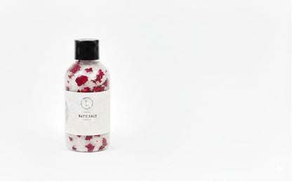 Natural Bath Salts Discovery Set – 4 Botanical Bottles