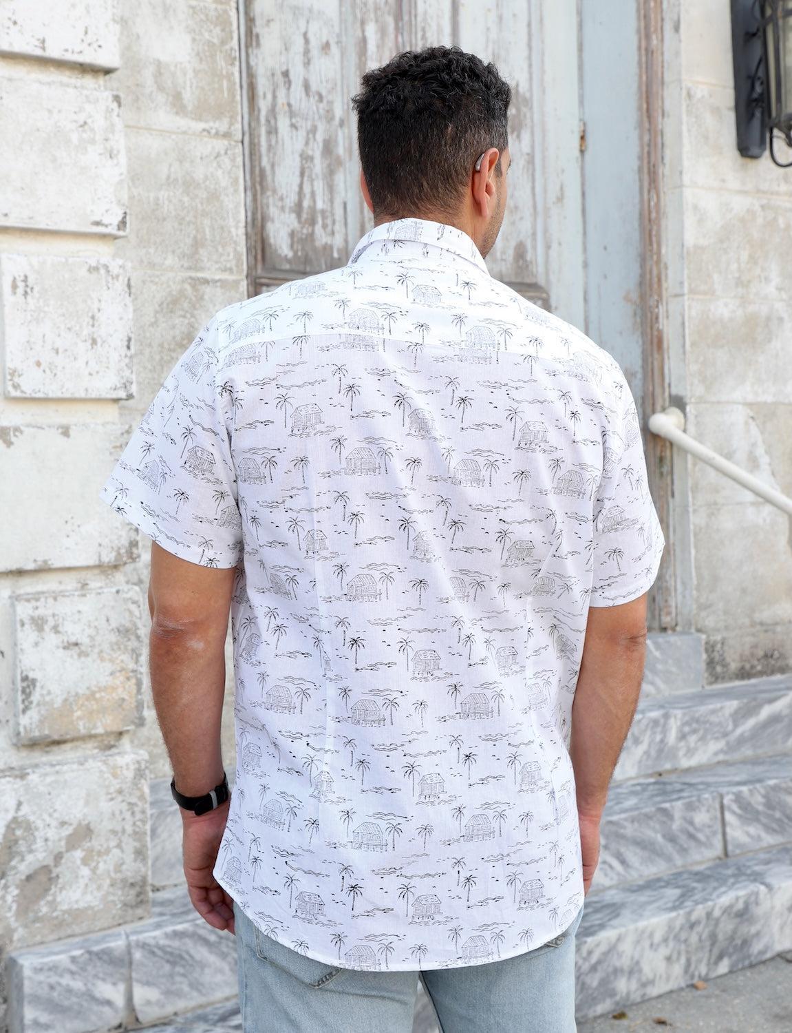 Bayou Cottage Organic Cotton Men's Button Down Shirt
