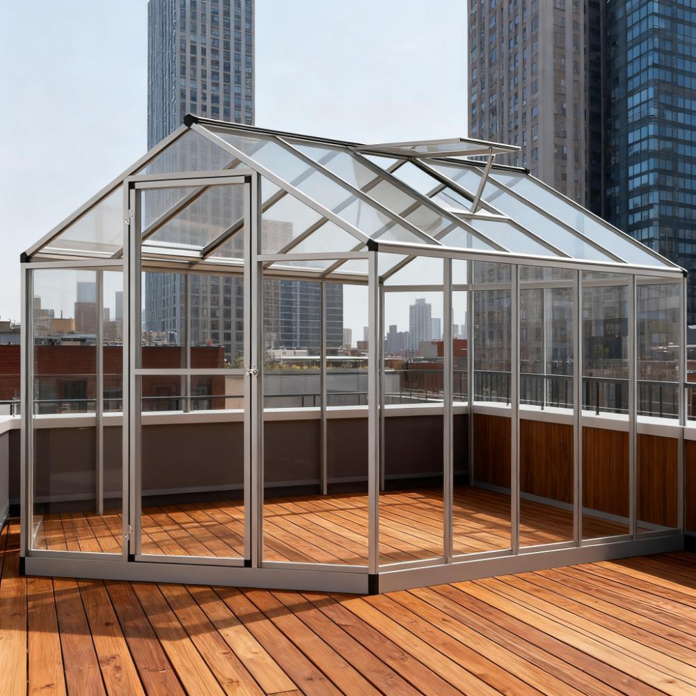 Greenhouse  10' L x 6' W  Greenhouse with Roof Vent