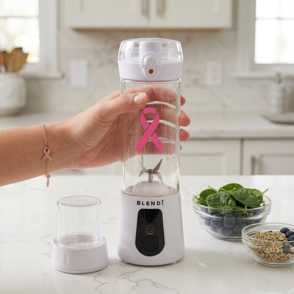 Pro+ Breast Cancer Awareness Edition Portable Blender (17oz)