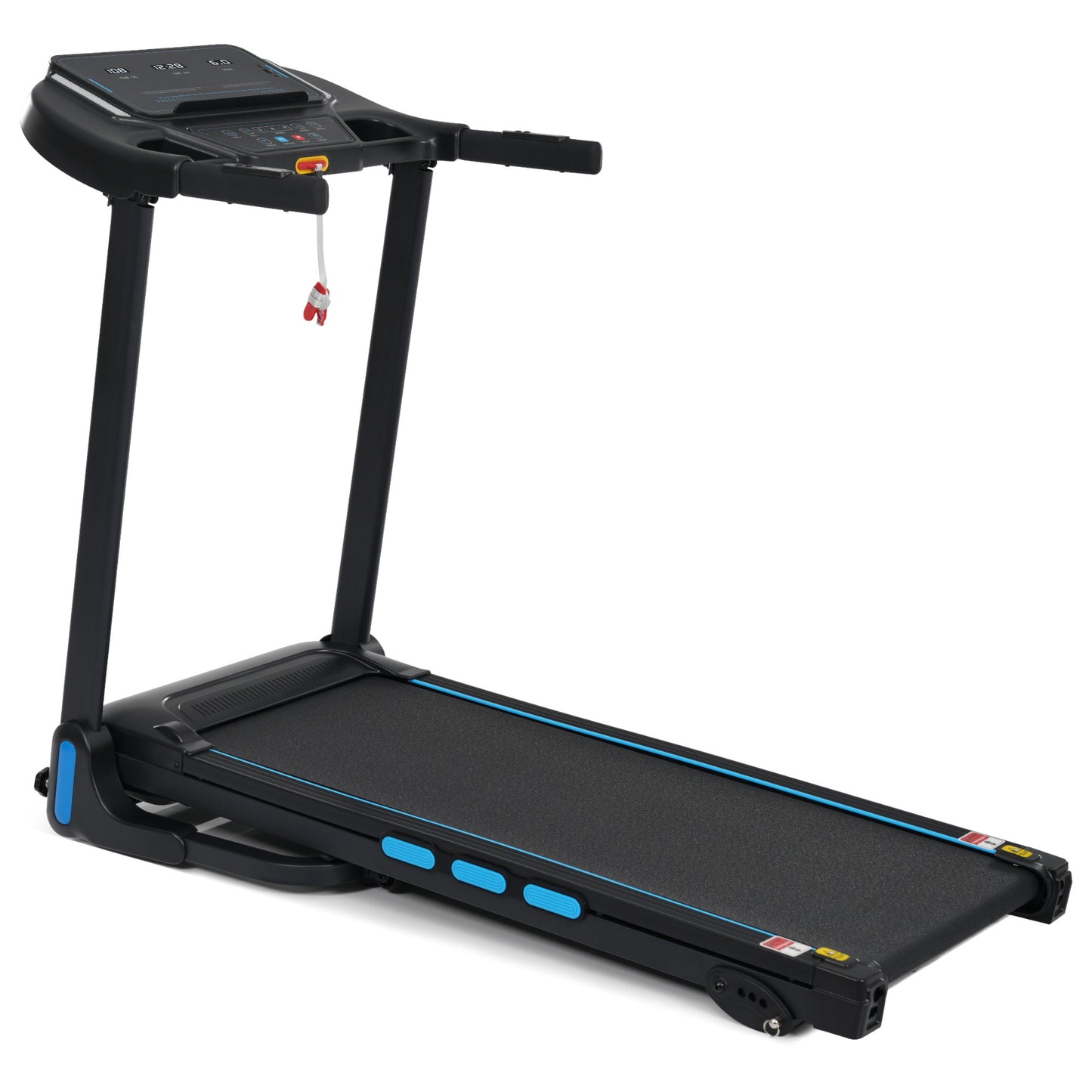 New Treadmills for Home, 3.5HP Hydraulic System Auto Foldable Treadmill with Incline,10MPH 350Lbs Weight Capacity Electric Treadmills with Heart Rate Sensors,Type C & USB Charge ,Bluetooth Speaker