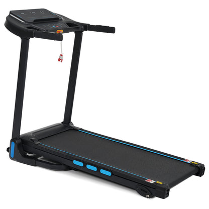New Treadmills for Home, 3.5HP Hydraulic System Auto Foldable Treadmill with Incline,10MPH 350Lbs Weight Capacity Electric Treadmills with Heart Rate Sensors,Type C & USB Charge ,Bluetooth Speaker
