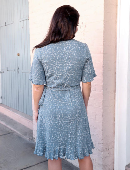 Bella Organic Wrap Dress
