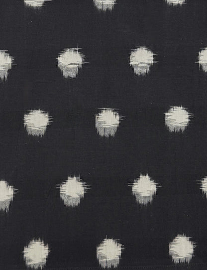Black and White Polka Dot Organic Cotton Skirt