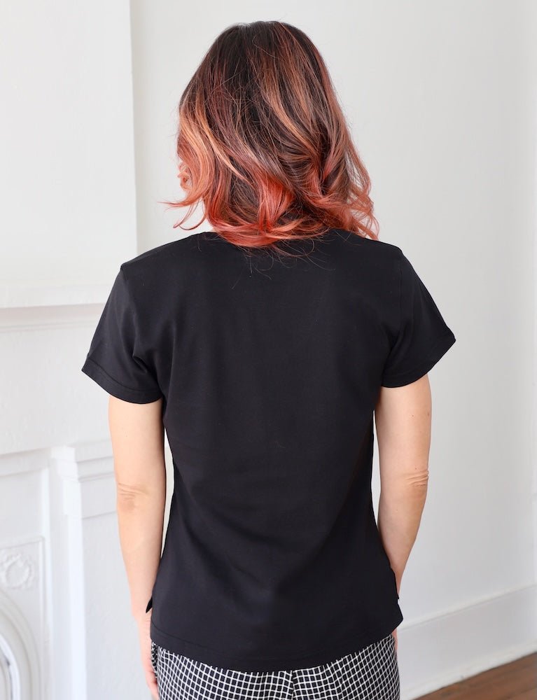 Black Organic Cotton T-Shirt