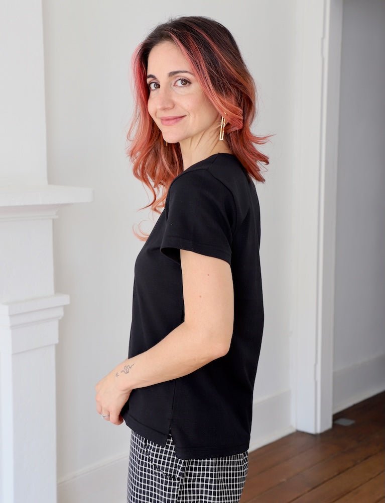 Black Organic Cotton T-Shirt