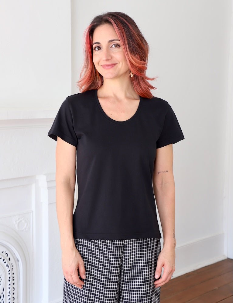 Black Organic Cotton T-Shirt