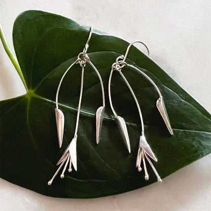 Blossom Out Sterling Silver Earrings