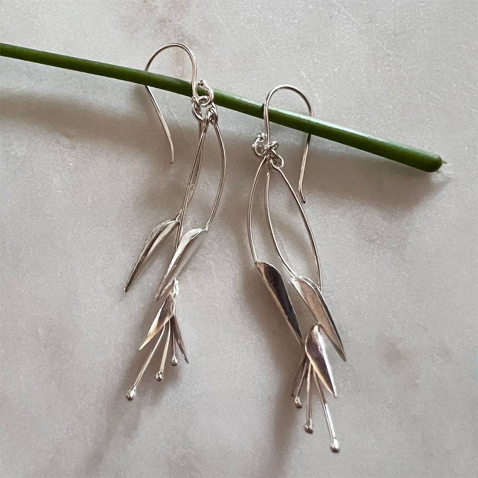 Blossom Out Sterling Silver Earrings