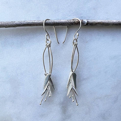 Blossom Out Sterling Silver Earrings
