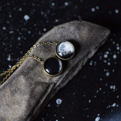 My Moon Custom Slide Pendant Necklace